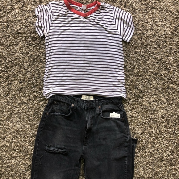 Free People distressed jeans - Picture 3 of 3